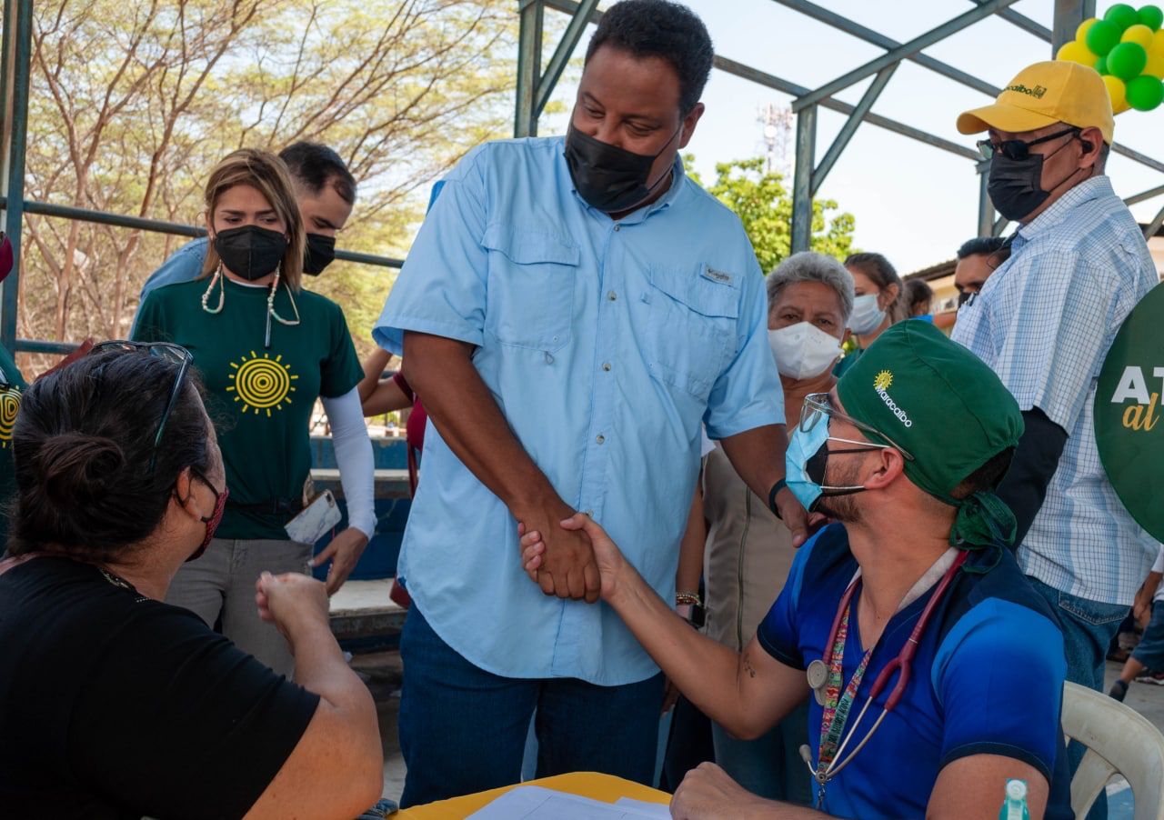 Mega Jornada Social en la parroquia Manuel Dagnino en Maracaibo