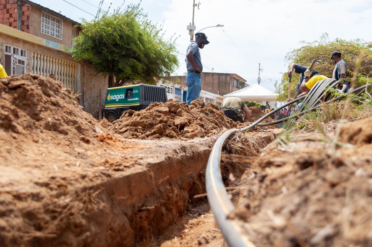 Alcaldia de Maracaibo recupera el servicio de gas en Ciudad Lossada